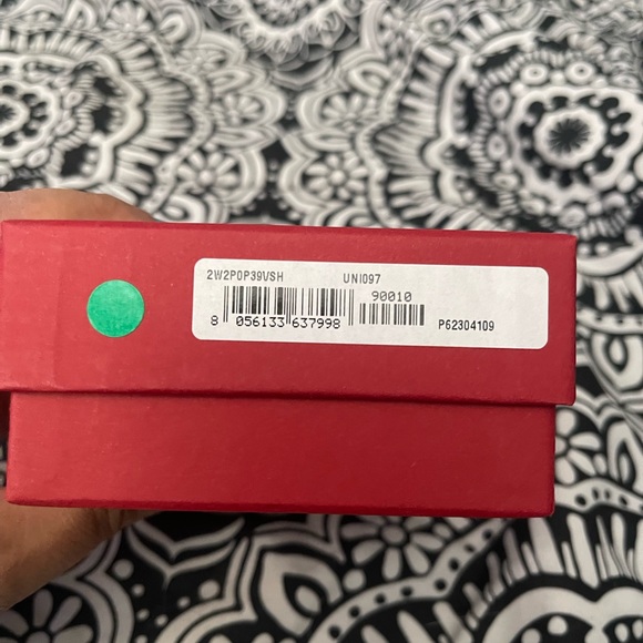 BNWT Valentino Rock stud wallet in 097 Denim. - Picture 11 of 16